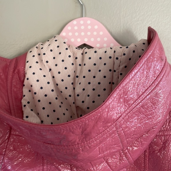 ZARA Girl coat leather - Picture 6 of 7